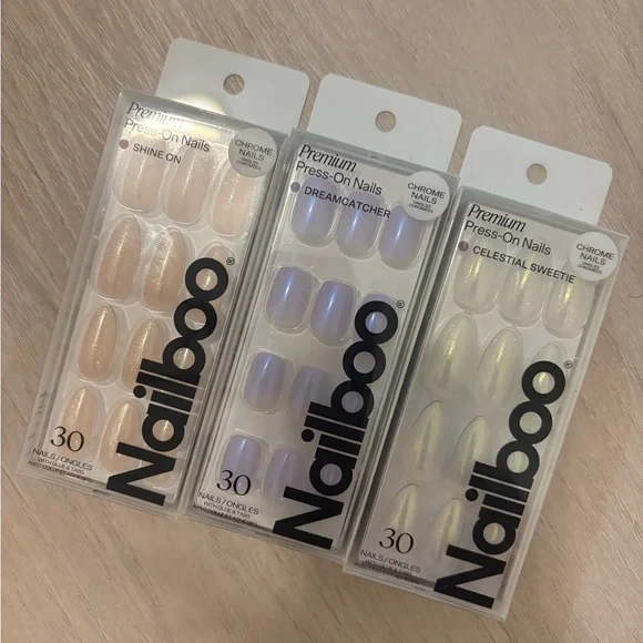 Nailboo - NIB Press On Nails - Shine On, Celestial Sweetie, Dreamcatcher - Picture 4 of 4